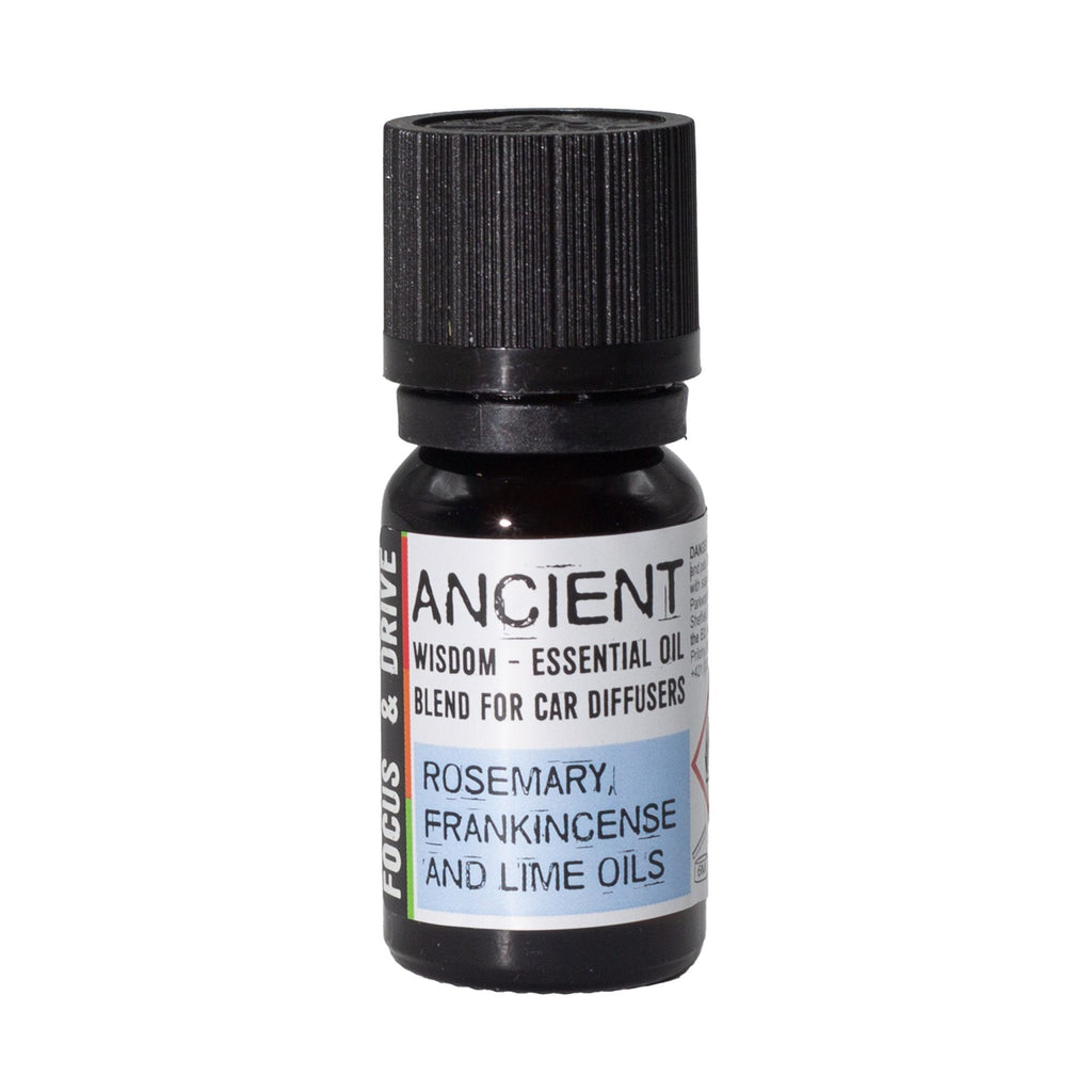Car Diffuser Essential Oil Blend - Focus & Drive 10ml – view 7