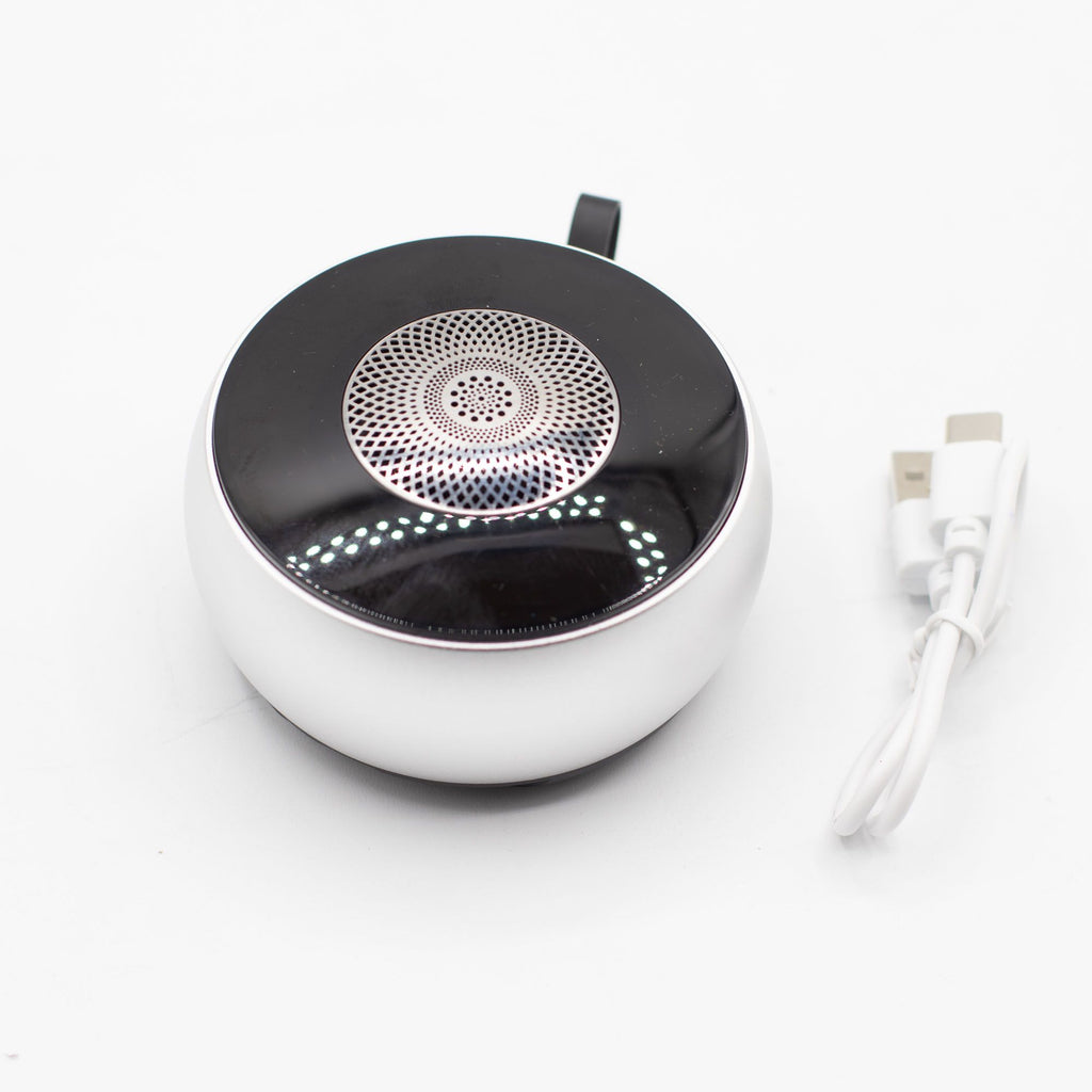 Silver Mandala LED Mini Bluetooth Speaker – view 4