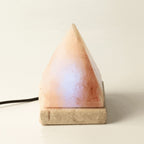 USB Pyramid Himalayan Salt Lamp, 9 cm, Colour Changing – view 5