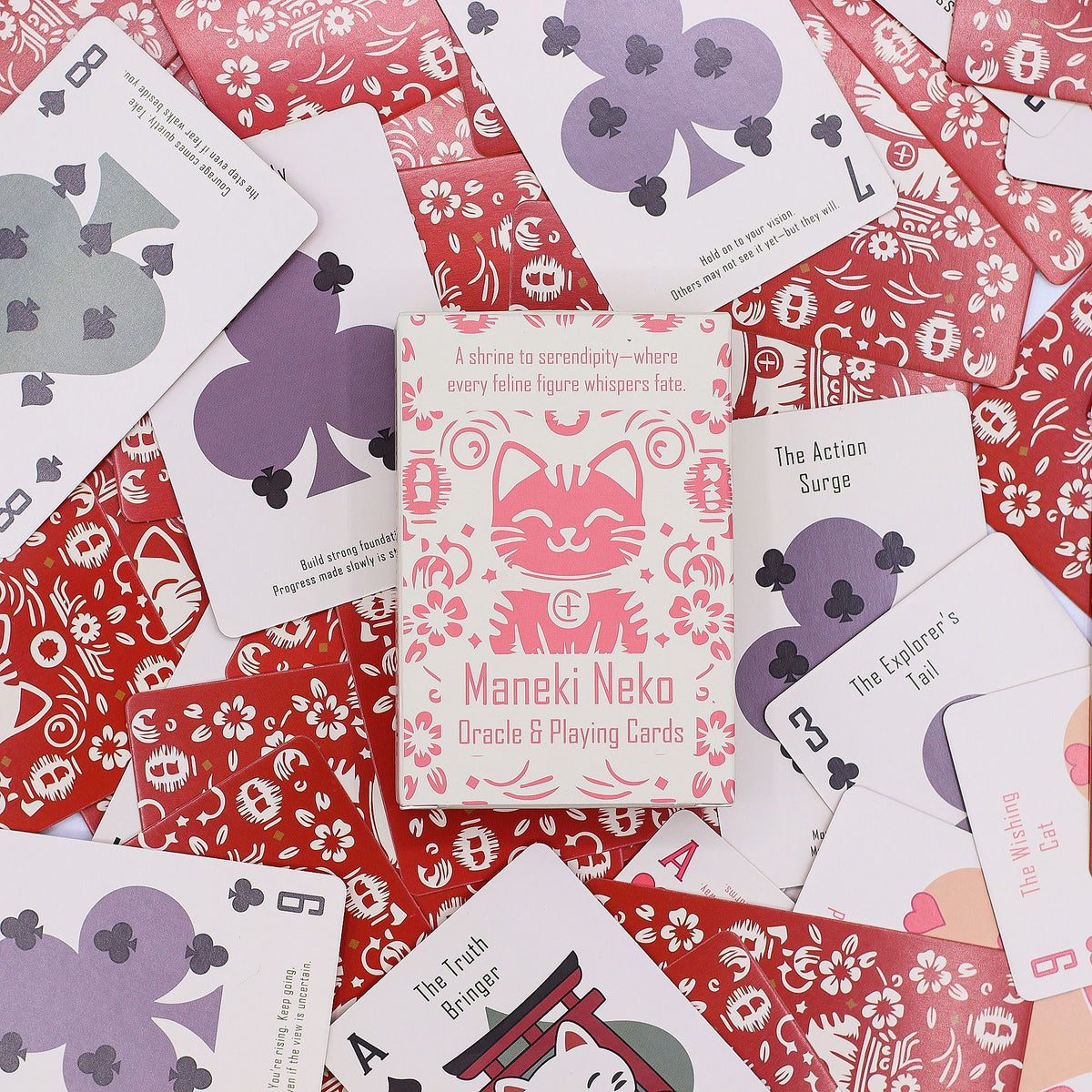 Fortune Cats Playing and Oracle Cards - Maneki Neko Deck – view 6