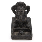 Feng Shui Ganesh Incense Burner in Black Antique