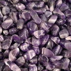 Pack of 24 Banded Amethyst Tumble Stones Medium B Grade – view 6