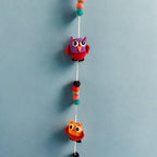 Felt Wall Hanging 110cm - Owls, Random Colours