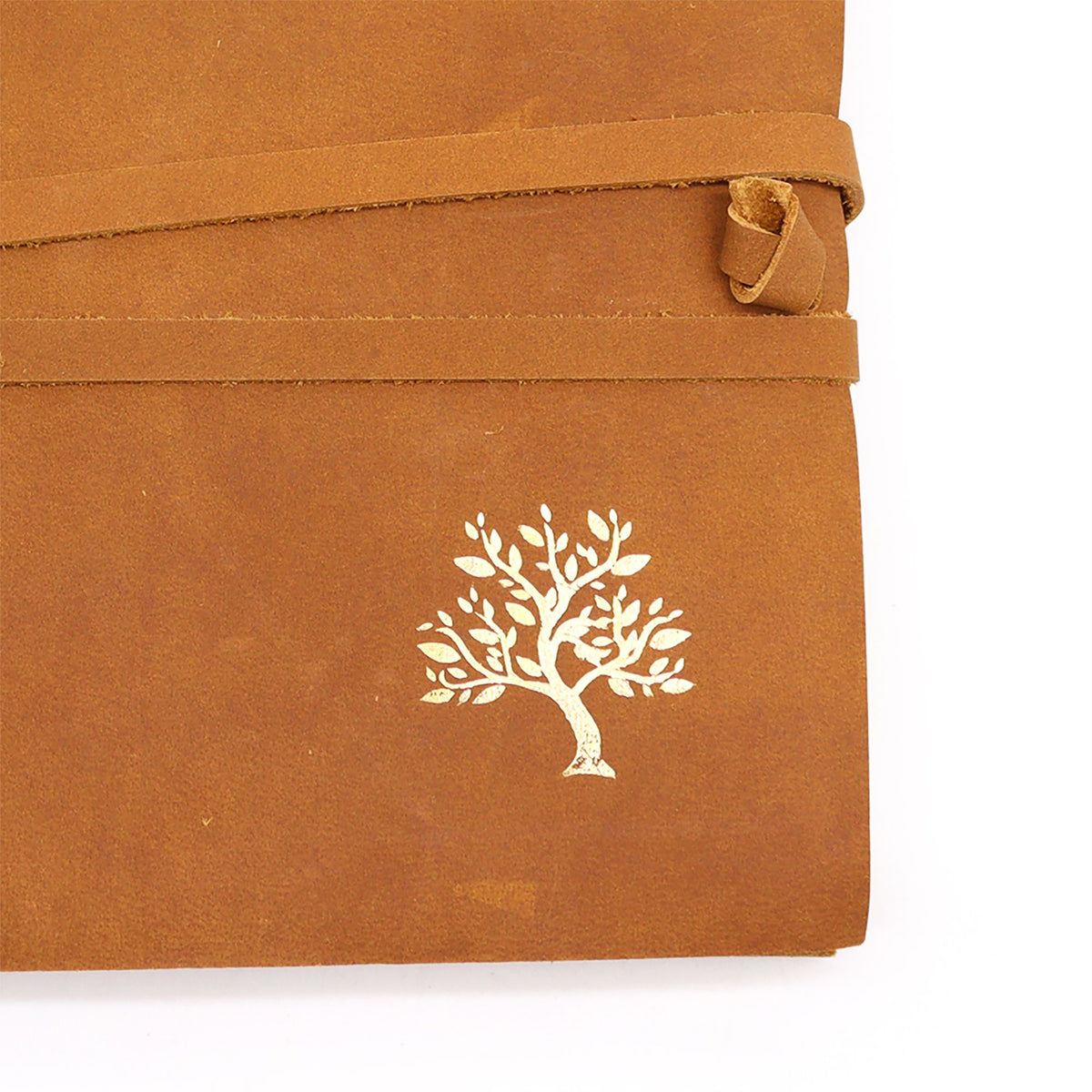Leather Sketchbook, Golden Tree, 144 Pages – 18x23 cm – view 2