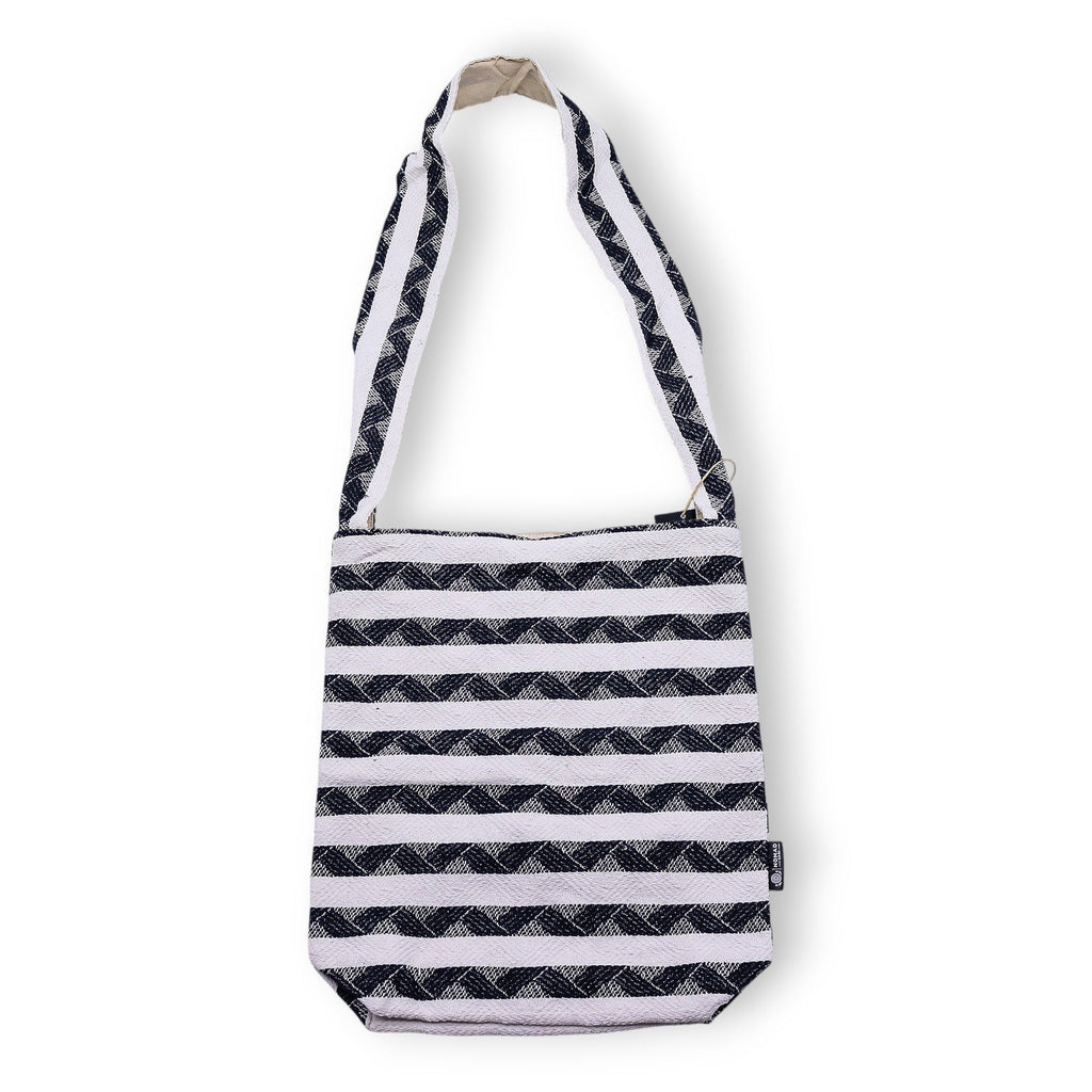 Atlas Nomad Striped Jacquard Carryall Bag 40x35cm