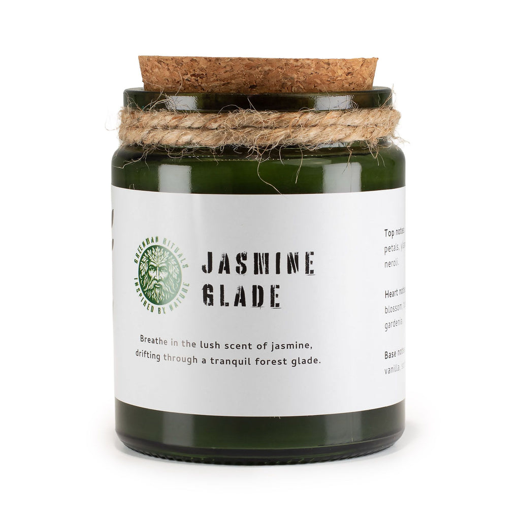 Greenman Woodwick Soy Candle - Jasmine Glade – view 6
