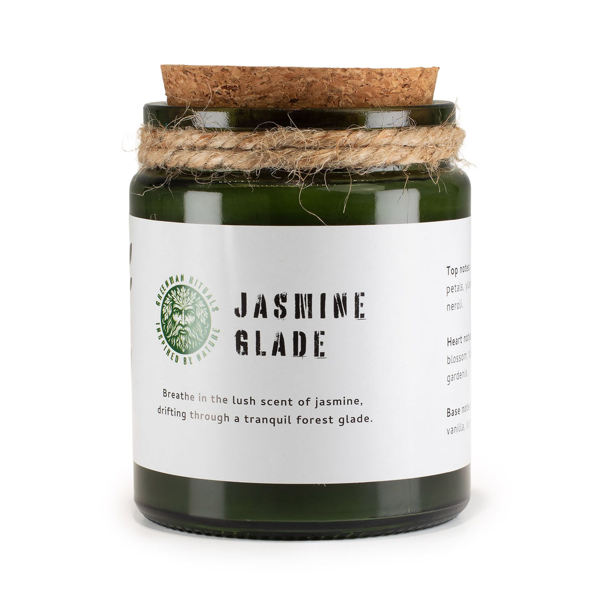 Greenman Woodwick Soy Candle - Jasmine Glade – view 6