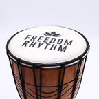 Freedom Rhythm Djembe Drum - Small 30cm, 15cm Head – view 5