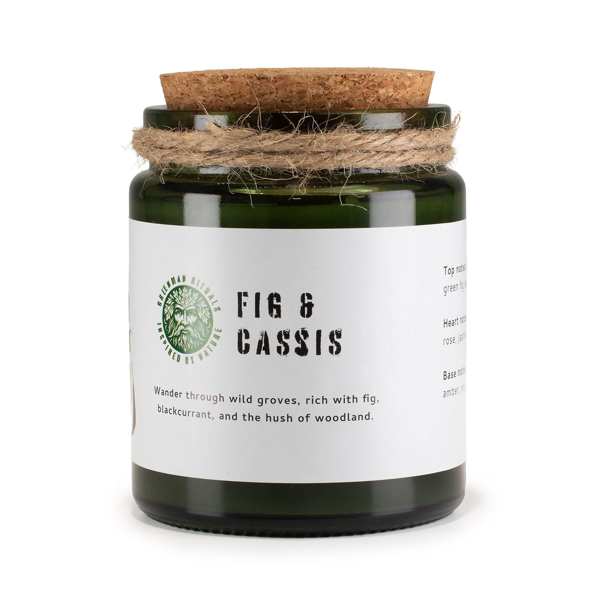 Greenman Woodwick Soy Candle - Crushed Fig & Cassis – view 7