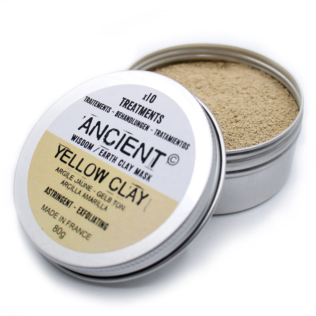 Yellow Clay Face Mask Powder 80g