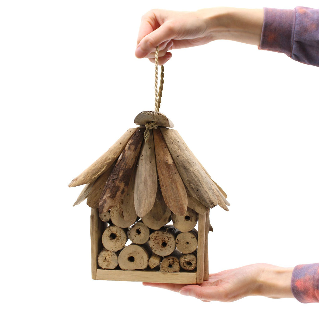 Recycled Driftwood Bee and Insect House – view 6