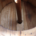 Beer Barrel Stool & Parasol Stand 38x32cm - Natural – view 9