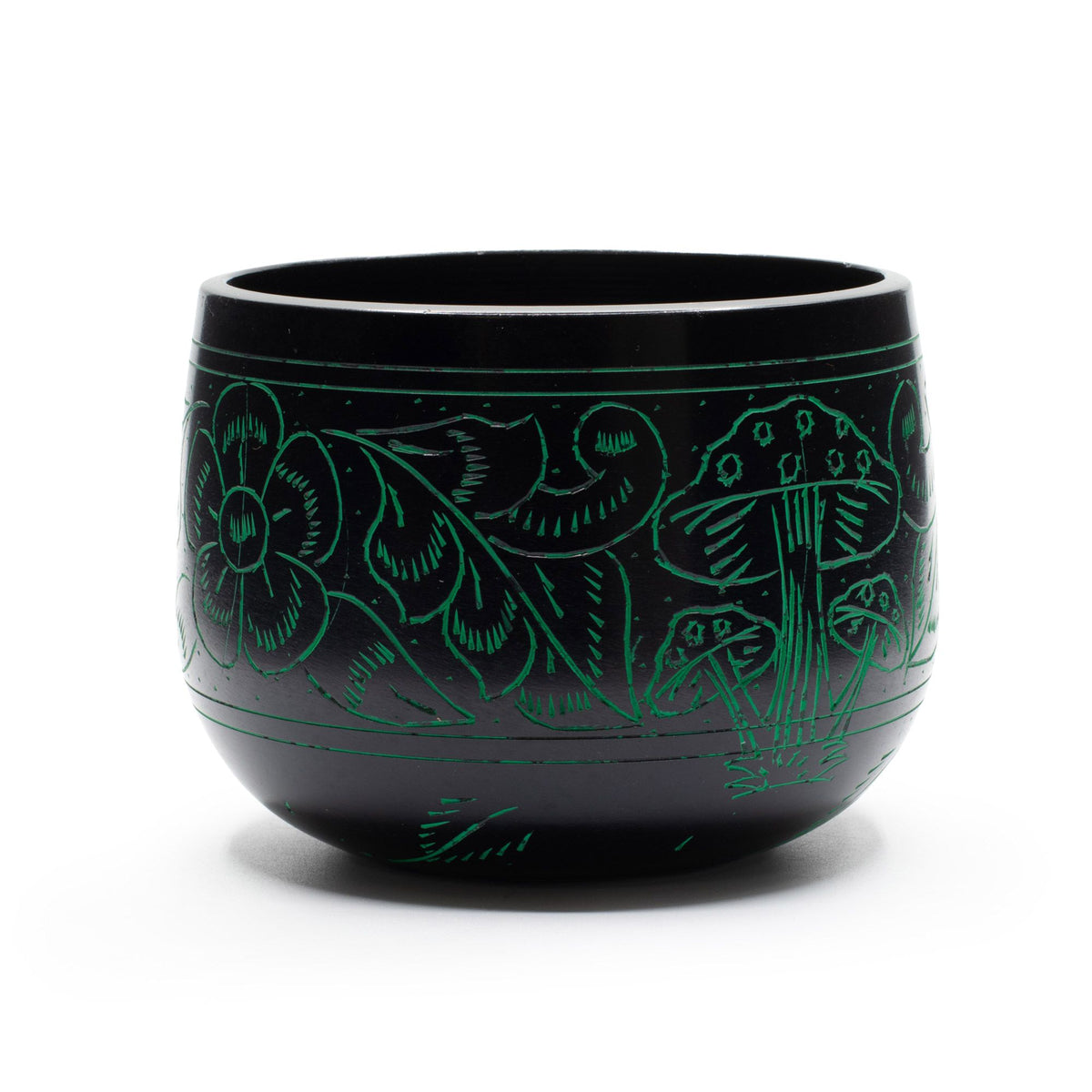 Cauldron Singing Bowl - Magic Mushroom - Green (15cm) – view 6