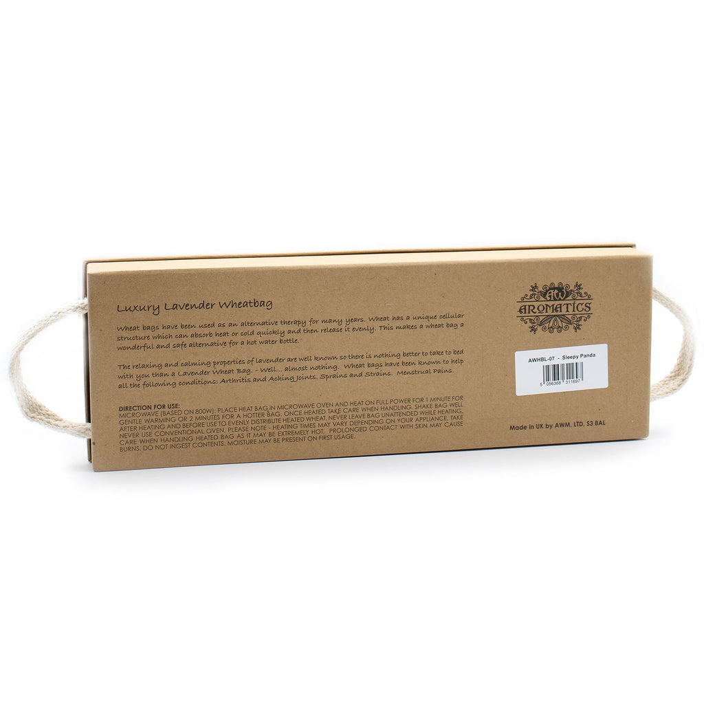 Lavender Wheat Bag Gift Box - Sleepy Panda Print – view 6