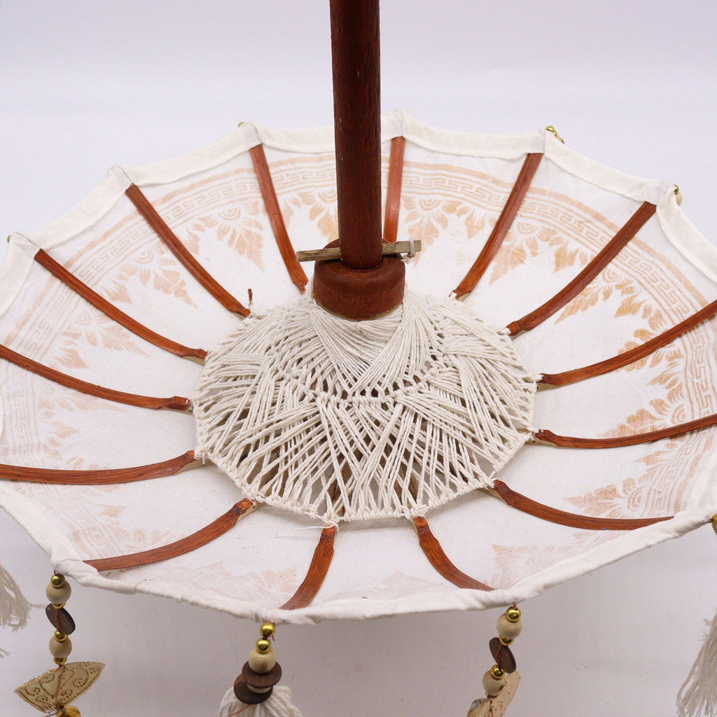 Bali Home Decor Parasol - Gold - 40 cm – view 5