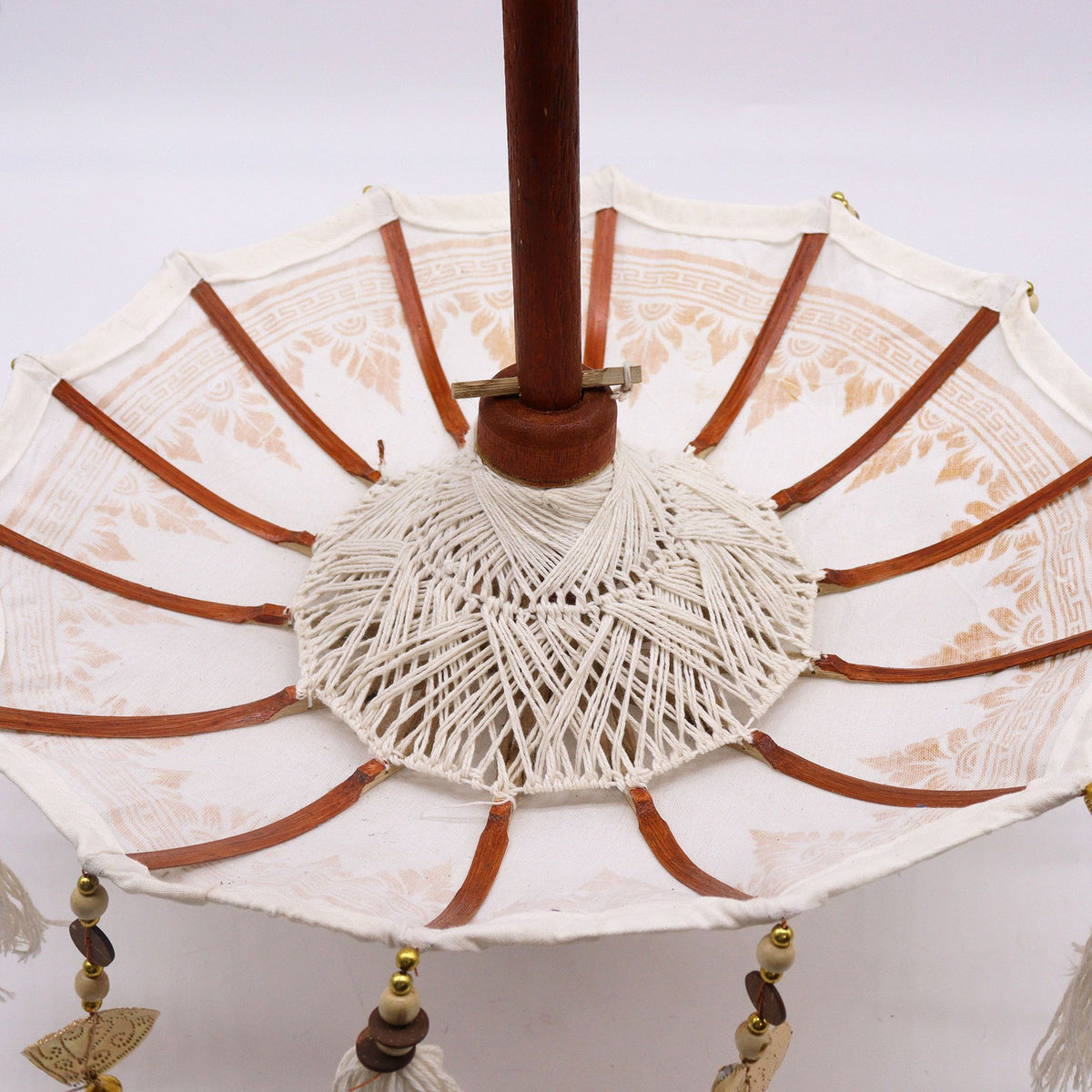 Bali Home Decor Parasol - Gold - 40 cm – view 5