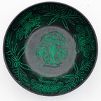 Aluminium Singing Bowl - Magic Mushroom - Green (20cm) – view 2