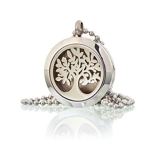 Aromatherapy Diffuser Necklace - Tree of Life 25mm – view 4