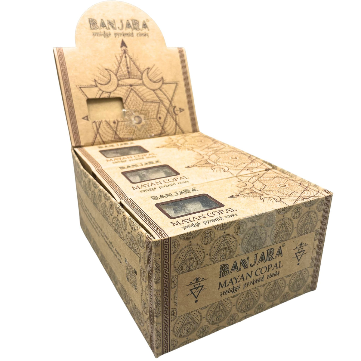 Banjara Mayan Copal Smudge Pyramid Cones - Pack of 10 – view 2