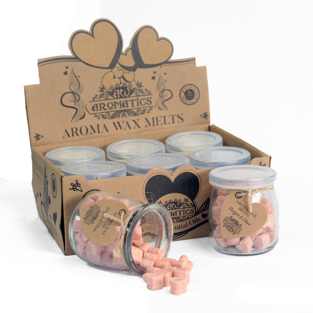 Ginger & Clove Soy Wax Melts Jar – view 4