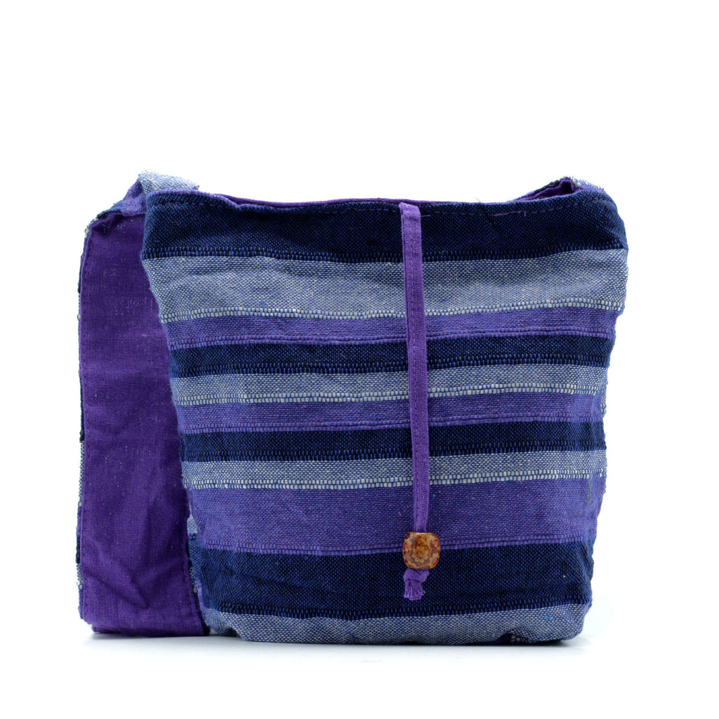 Nepal Sling Bag - Deep Sea Blues Print