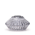 Set of 2 Flower Flip Candle Holders - Midnight Grey