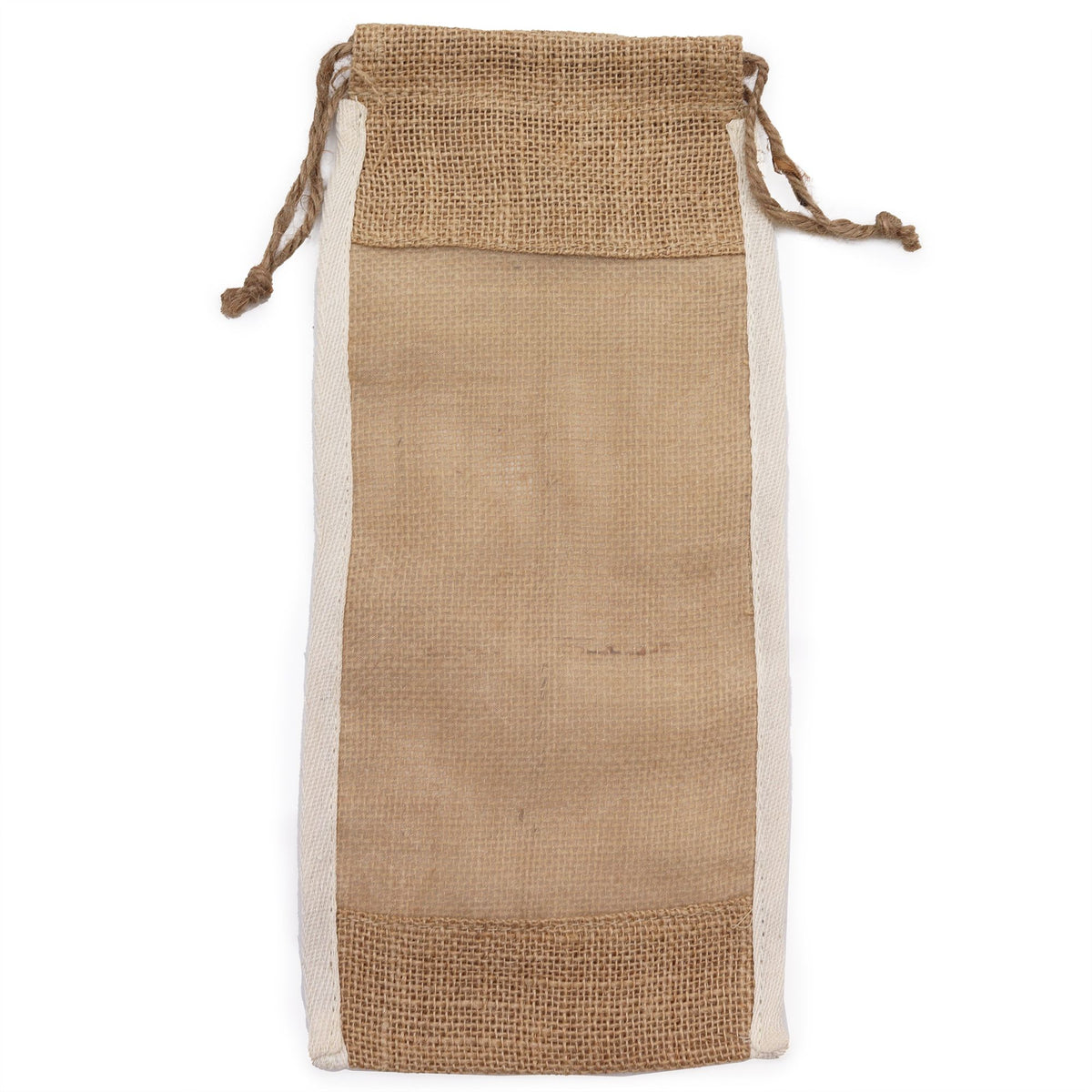 Long Washed Jute Pouch 35x15cm – view 5