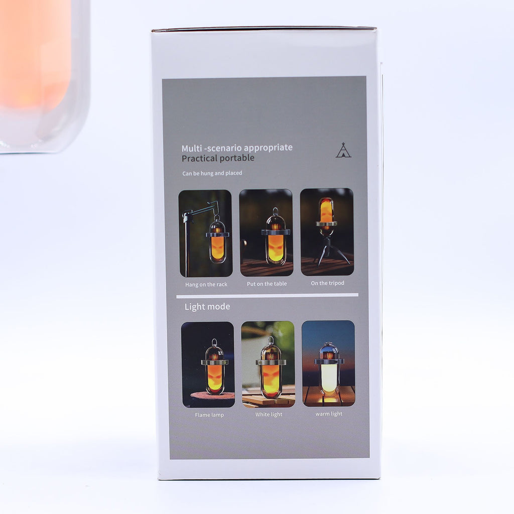 Outdoor Flame-Effect USB-C Touch Lamp, Multi-Colour – view 9