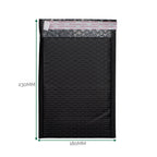 Black Bubble Mailer Envelope 18 x 23cm