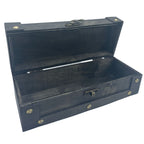 Grey Long Tea Chest, Vintage Style