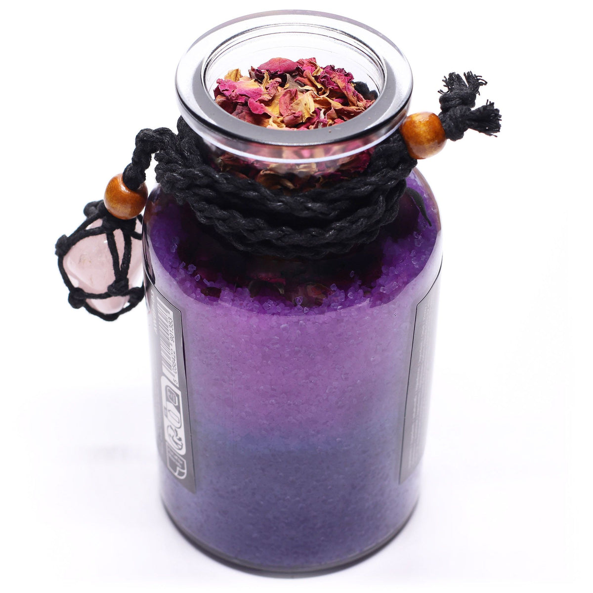 Ancient Witch Bath Spell Potion & Rose Quartz Crystal Amulet - Love – view 7