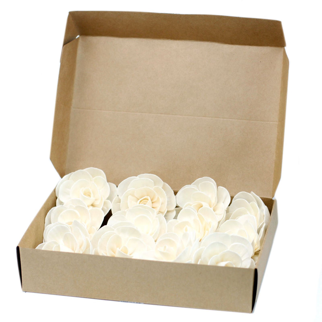 Sola Wood Lotus Diffuser Flowers on String, Large, Set of 4 – view 11