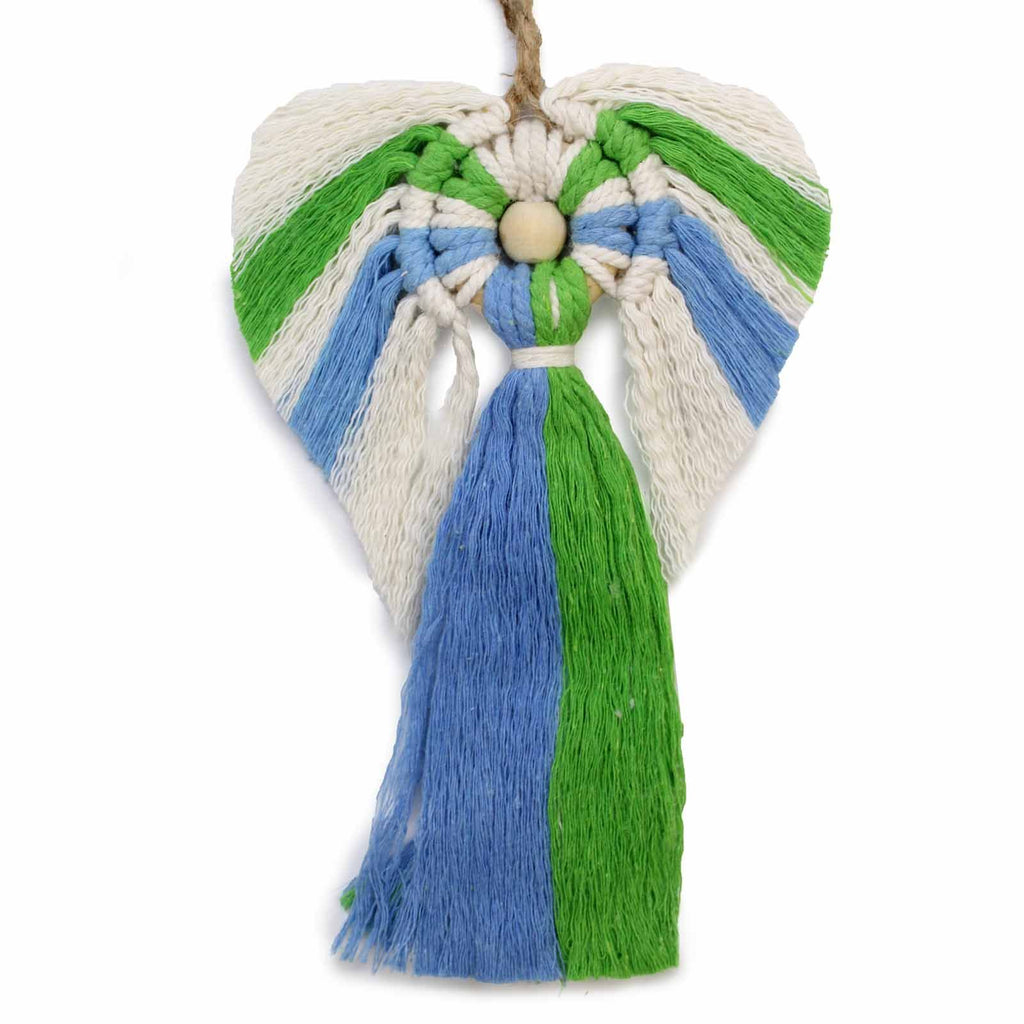 Hati-Hati Macrame Angel - Earth