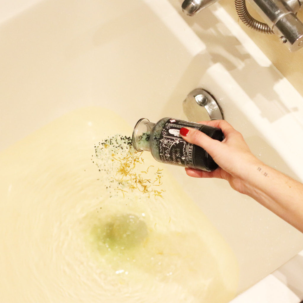 Ancient Witch Bath Spell Potion & Aventurine Amulet - Prosperity – view 5