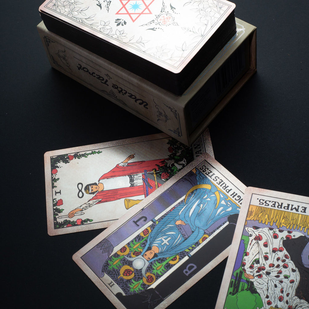 Silver Foil Rider-Waite Tarot Card Set – view 2