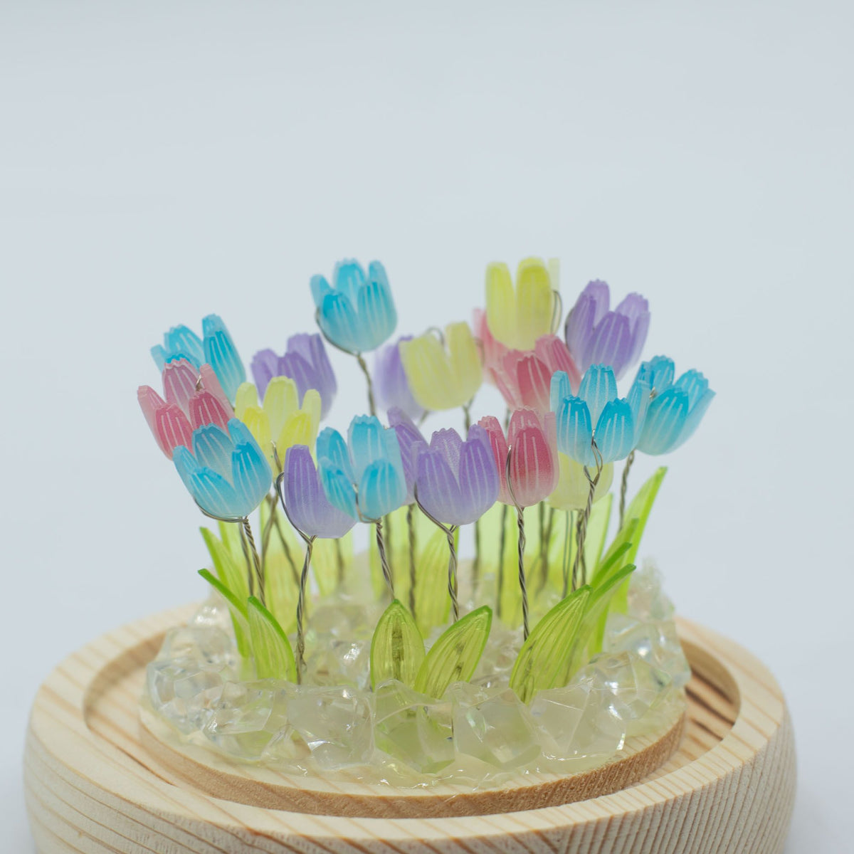 Floral Glow Dome - Multi Tulips, LED USB – view 4