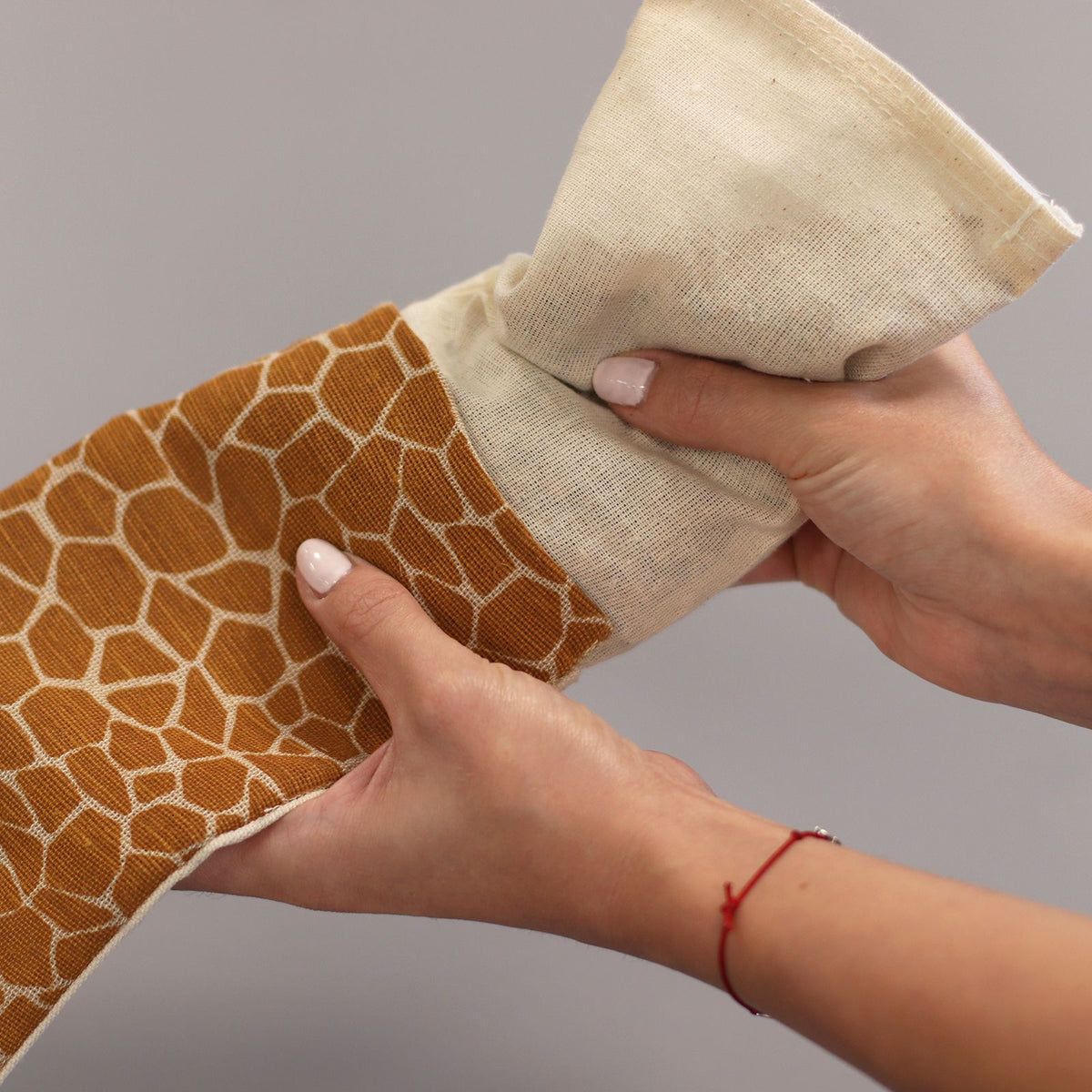 Lavender Eye Pillow with Gift Box - Night Leopard Print – view 3
