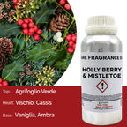 Holly Berry & Mistletoe Pure Fragrance Oil - 500ml – view 8