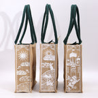 Hop Hare Jute Bag - I am Brave – view 2