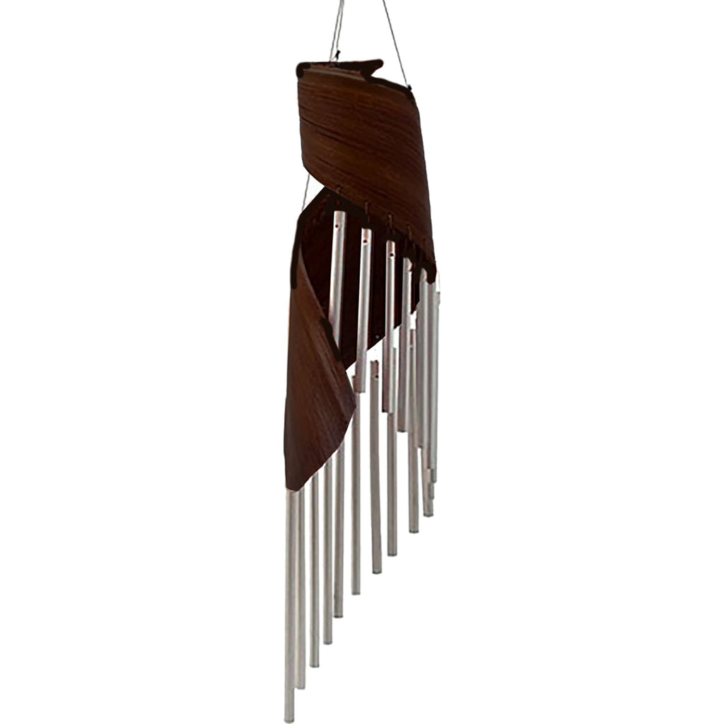 Coconut Leaf Wind Chime - Chocolate, 50 cm – view 6