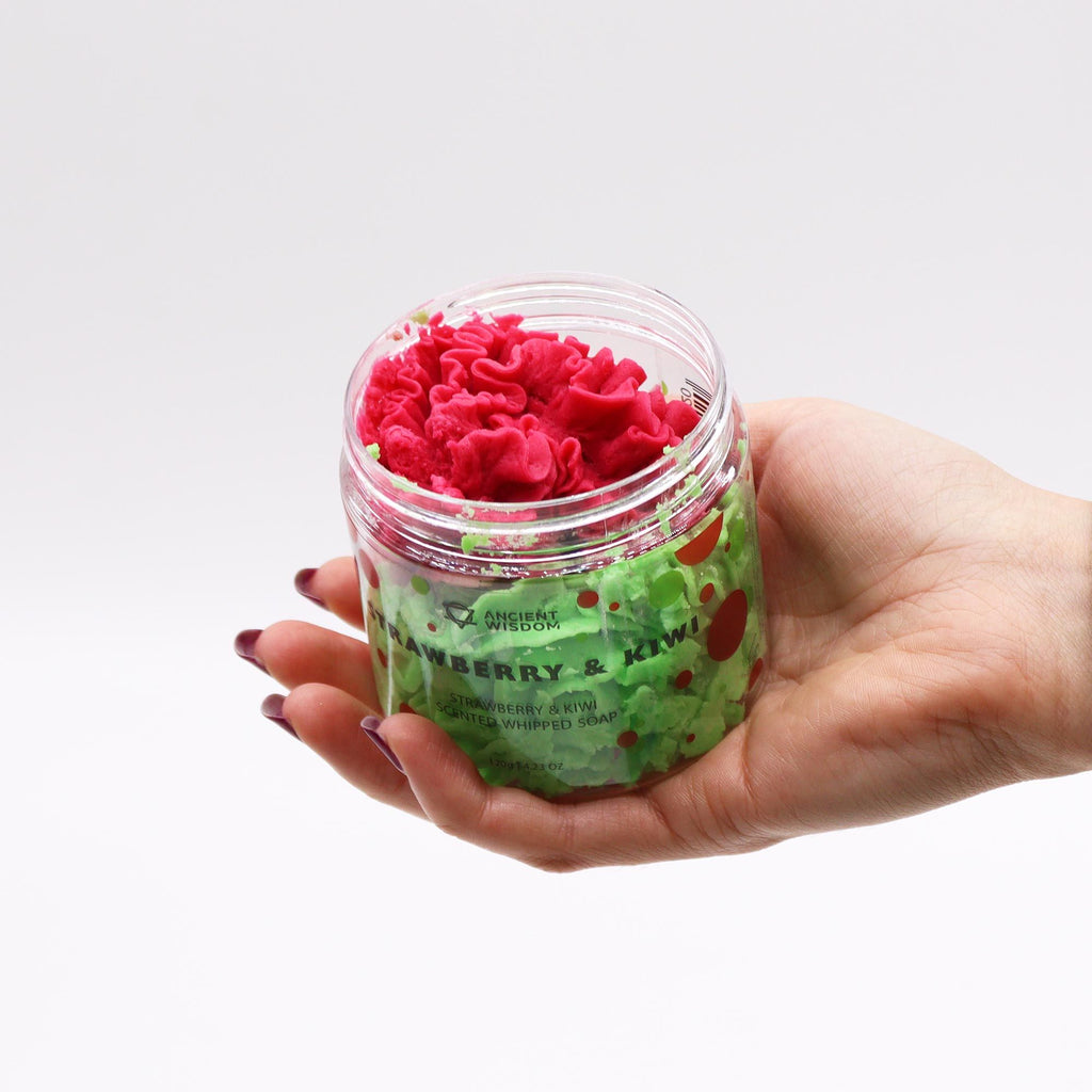 Strawberry & Kiwi Whipped Cream Soap 120g – view 2