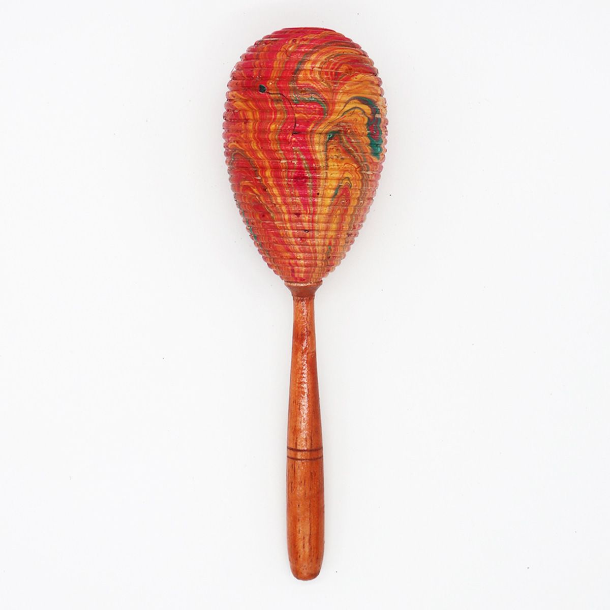 Single Maracas Rattle - Marbled Rattan – view 3