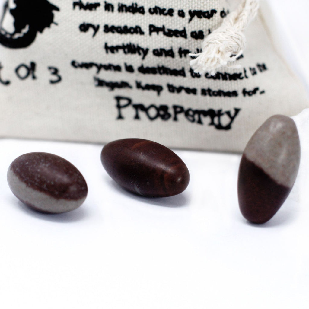 One Inch Shiva Lingam Stones - Set of 3 – view 3