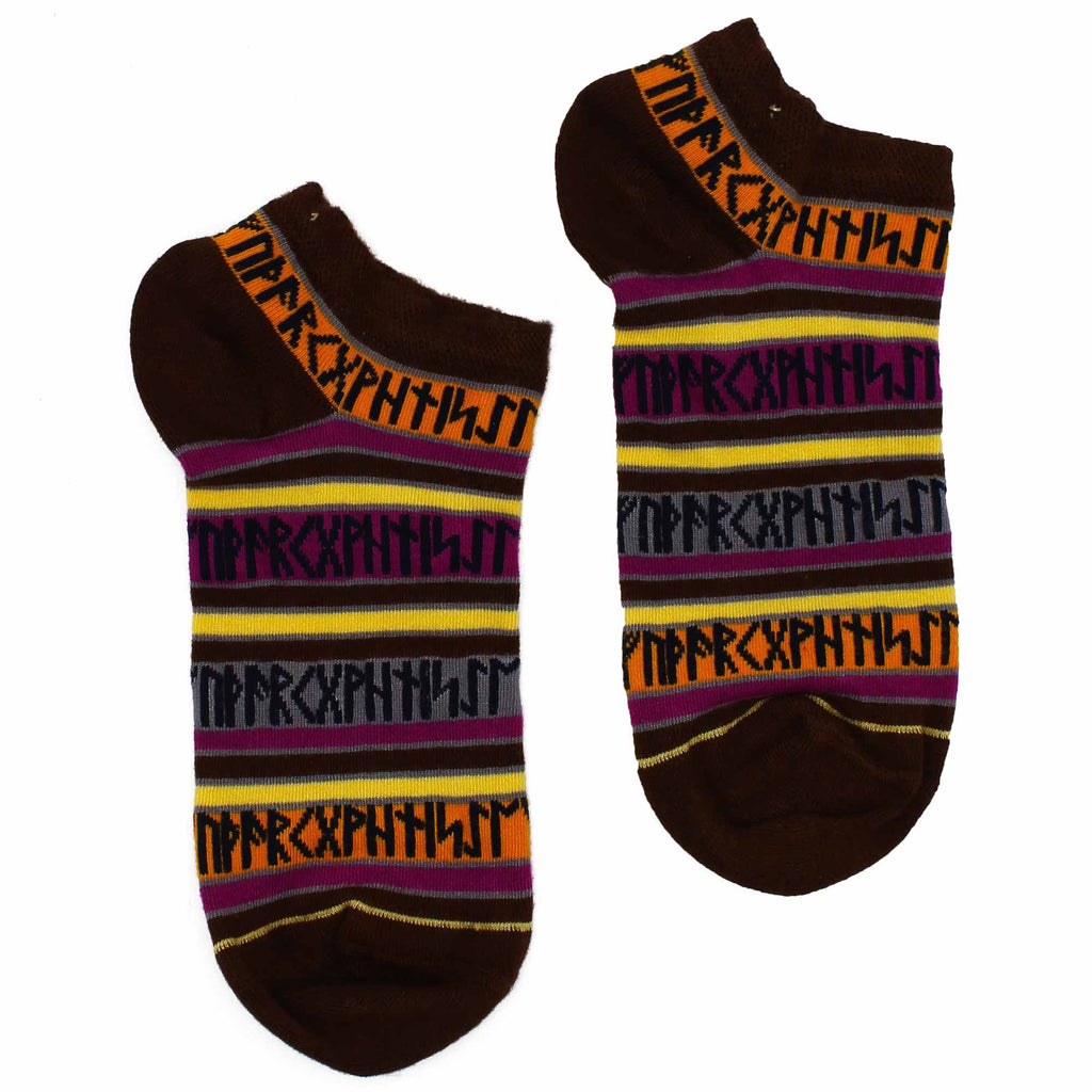 Hop Hare Bamboo Low Socks - Rune Stones