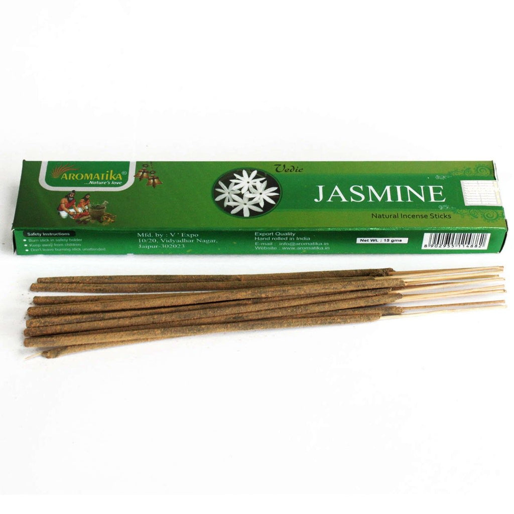 Aromatika Jasmine Vedic Incense Sticks