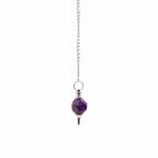 Faceted Gemstone Pendulum - Amethyst – view 2
