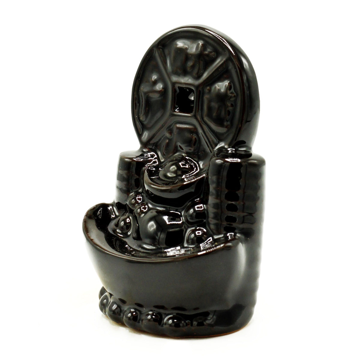 Backflow Incense Burner - Ancient Chinese Coin – view 3