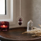 Shiva Lingam with Band Pendulum – view 3