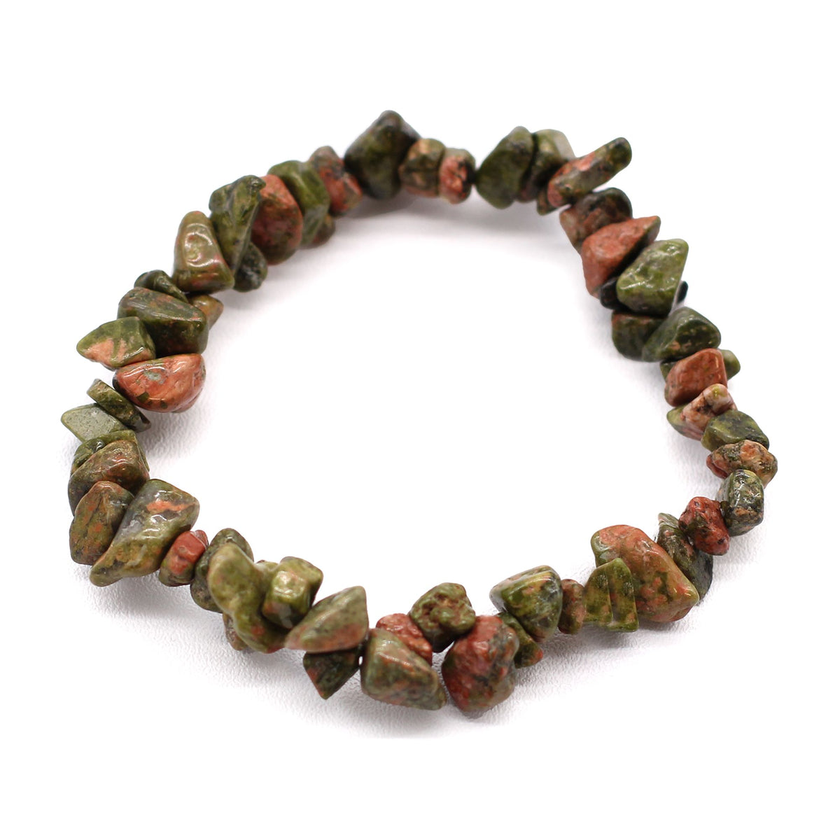 Green Jasper Chipstone Bracelet – view 2