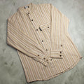 Nomad Sari Grandad Shirt - Brown Beige - Medium
